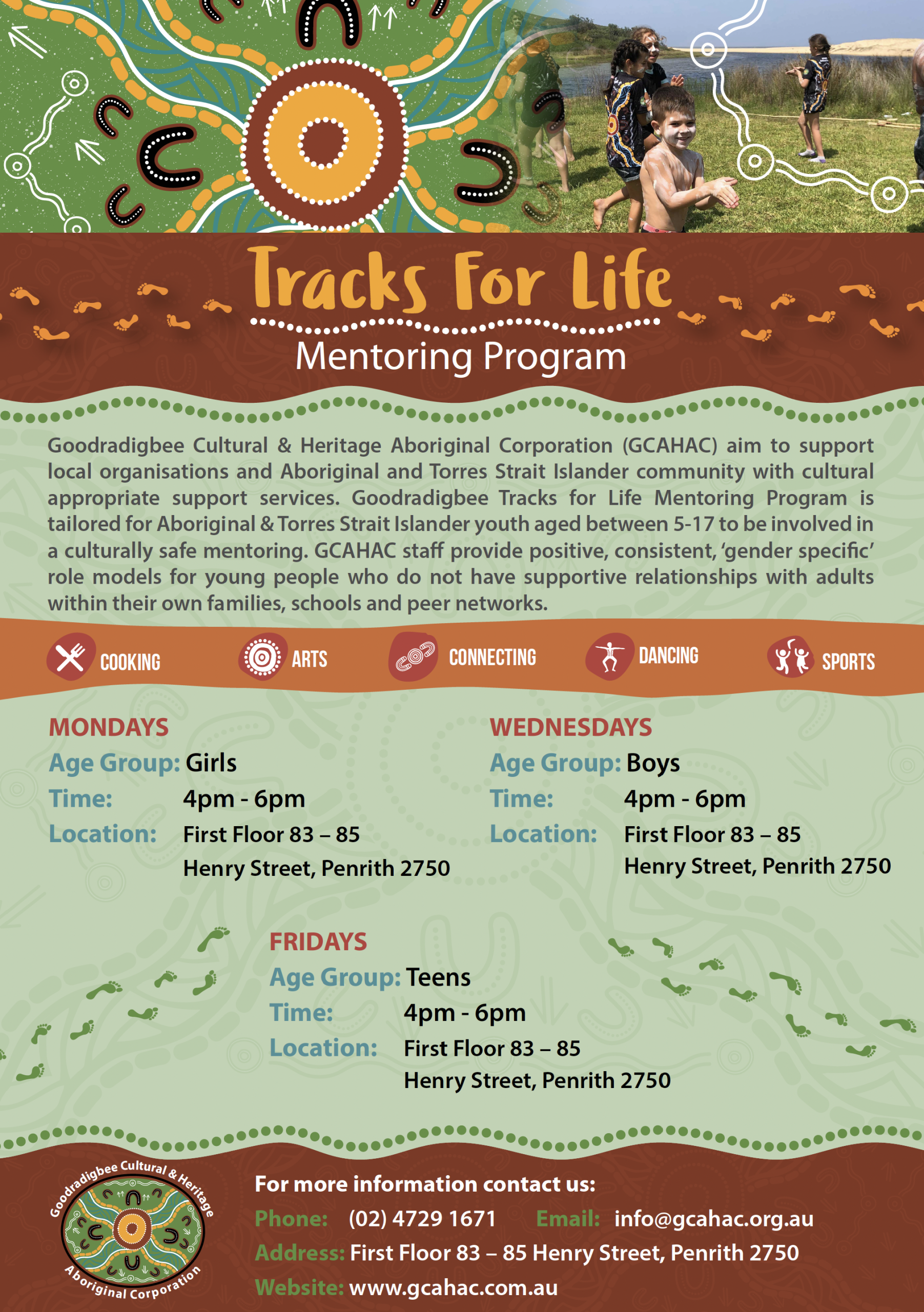 Tracks for Life Mentoring Program